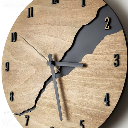 Wood LUXURY – Wooden Wall Clock 0