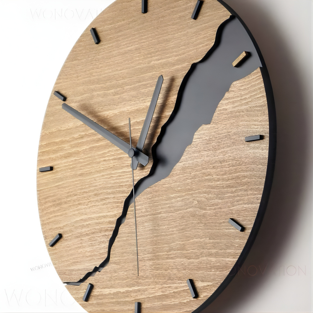 Wood LUXURY – Wooden Wall Clock 2