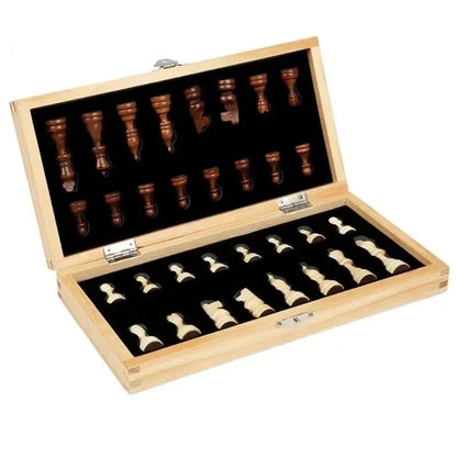 Wooden Folding Chess Set 6