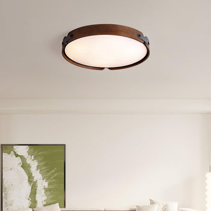 Wooden Halo Ceiling Light 4