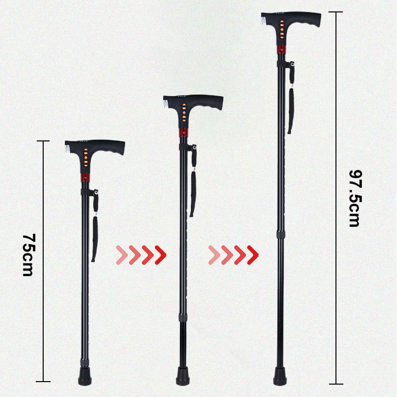 Luxora Intelligent Walking Stick for the Elderly with LED Light