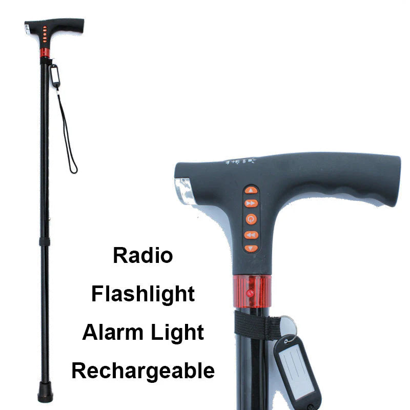 Luxora Intelligent Walking Stick for the Elderly with LED Light