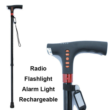 Luxora Intelligent Walking Stick for the Elderly with LED Light