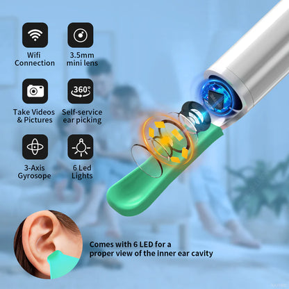 Royaleva Ear Cleaning Picker With Camera 1080p HD View