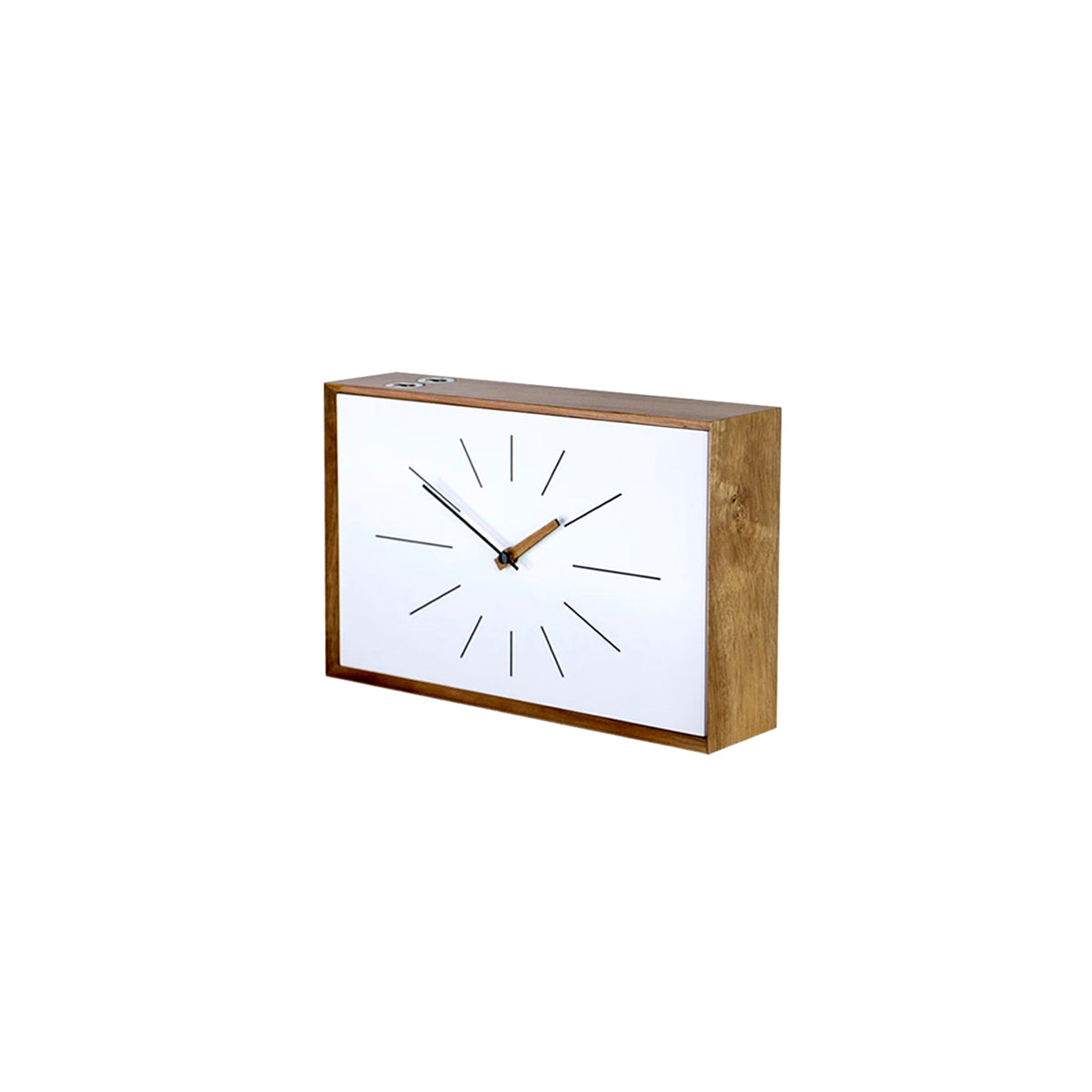 Yū Tokyo Acacia Wood Wall & Table Clock 0