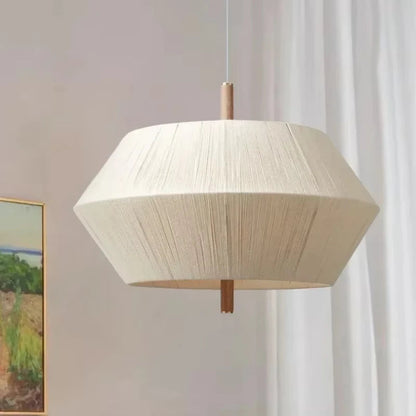 Yū Tokyo Japanese Hemp Rope Rattan Ceiling Pendant Light 2