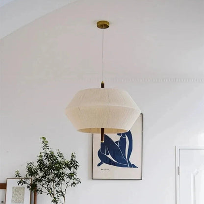 Yū Tokyo Japanese Hemp Rope Rattan Ceiling Pendant Light 8