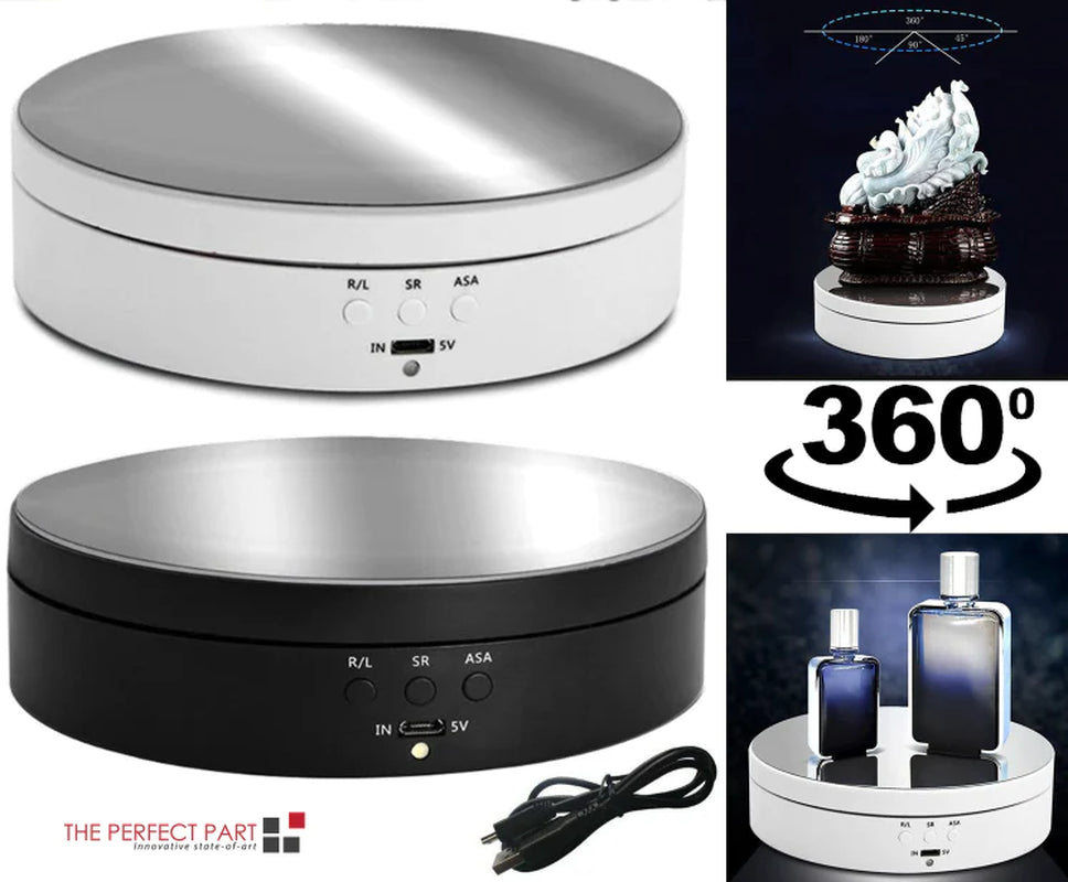 Rayvia 360° Electric Motorized Rotating Display Rack