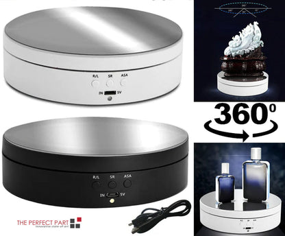Rayvia 360° Electric Motorized Rotating Display Rack