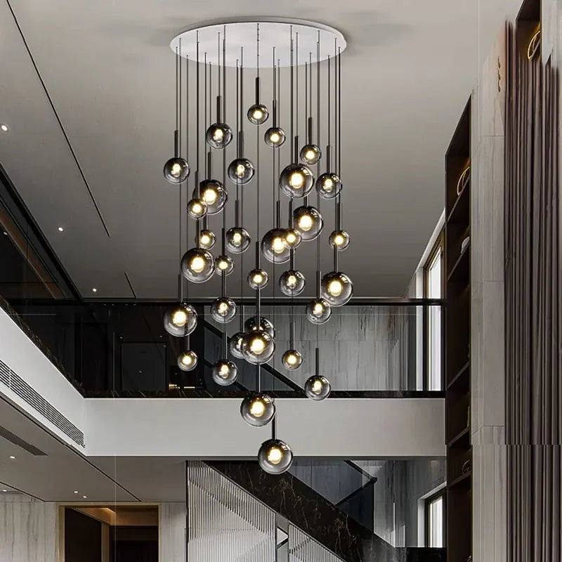 Zorin Multi Glass Pendant Chandelier 0