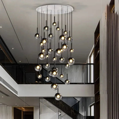 Zorin Multi Glass Pendant Chandelier 0