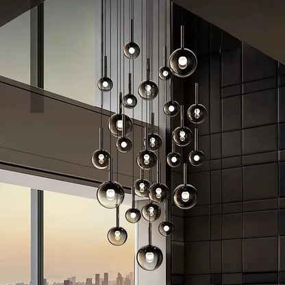 Zorin Multi Glass Pendant Chandelier 1