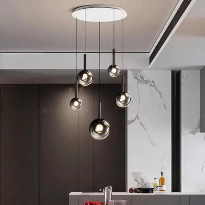 Zorin Multi Glass Pendant Chandelier 5