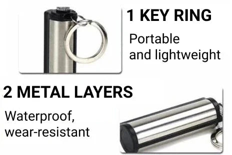 Royaleva Permanent Metal Match Fire Starter - Weatherproof Tool