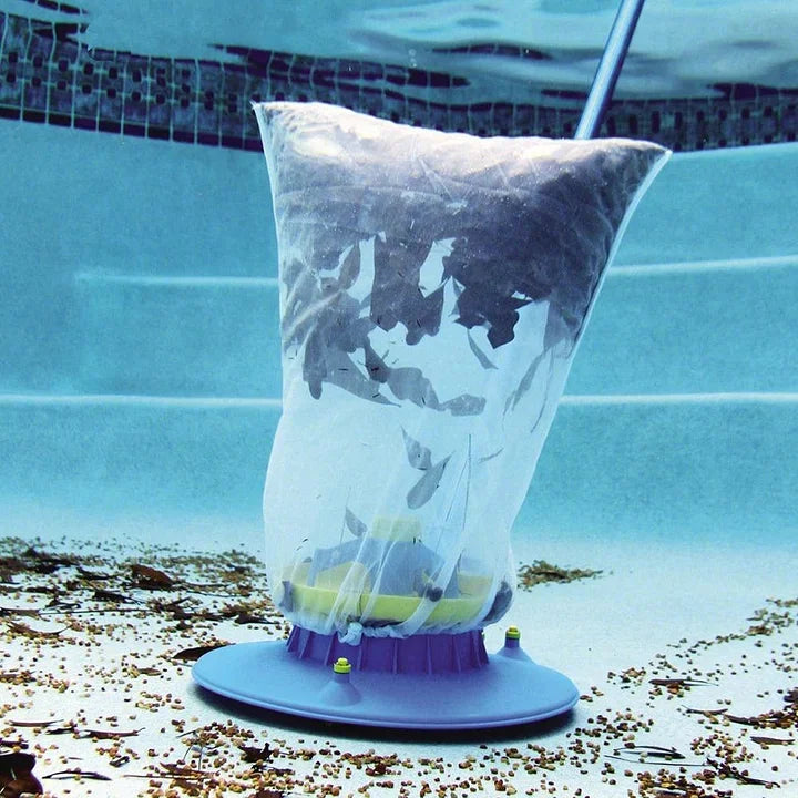 Royaleva Pool Leaf Vacuum, Large Pool Leaf Sucker for Inground and Above Ground Swimming Pools (Blue)