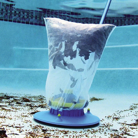 Royaleva Pool Leaf Vacuum, Large Pool Leaf Sucker for Inground and Above Ground Swimming Pools (Blue)