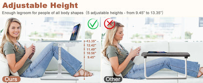 Royaleva Adjustable Laptop Stand for Bed - Ergonomic Design