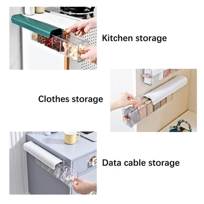 Luxora Wall-Mounted Underwear Storage with Clear Window