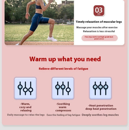Royallure Heated Wireless Leg Compression Wrap – Office Relief & Improved Circulation