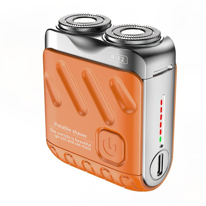 Royallure Portable Electric Shaver – USB Rechargeable Double Blade Floating Razor for Men