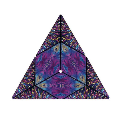 Luxora Changeable Magnetic Magic Cube - 70+ Shapes Puzzle