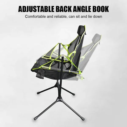 Royaleva Luxury Reclining Camping Chair for Ultimate Comfort