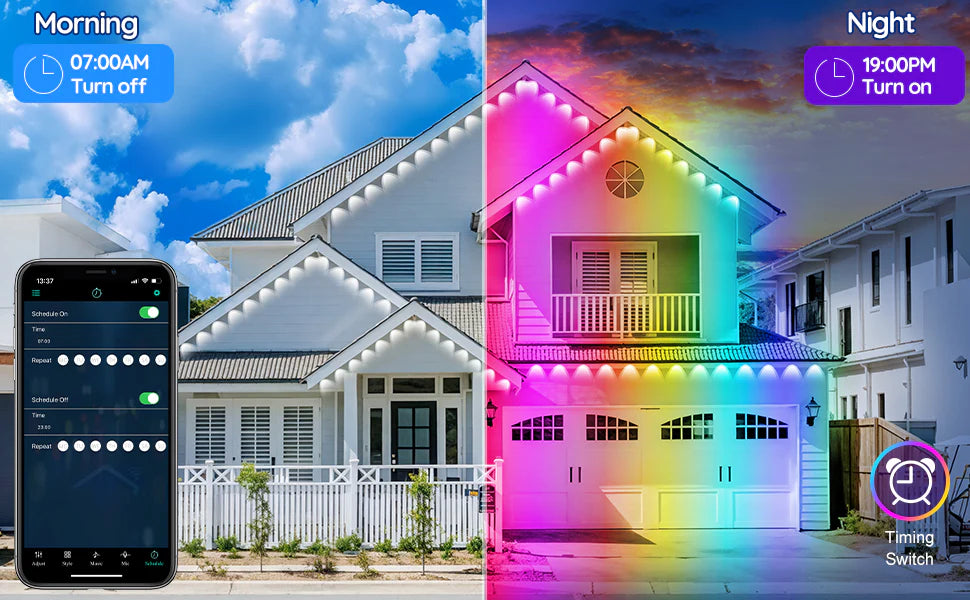 Royaleva Permanent Outdoor Lights with Smart App Control