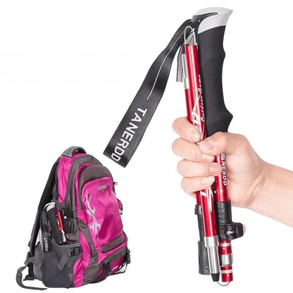 Royaleva Adjustable Trekking Poles - Foldable Telescopic Pole