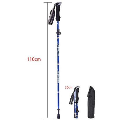 Royaleva Adjustable Trekking Poles - Foldable Telescopic Pole