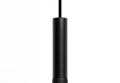 LuxRoyale Flat LED Pendant Light-Modern Disk Industrial Hanging Lamp