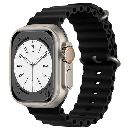 RoyaleGlow Waterproof Apple Watch Compatible Band – Secure Fit for Sports & Swimming