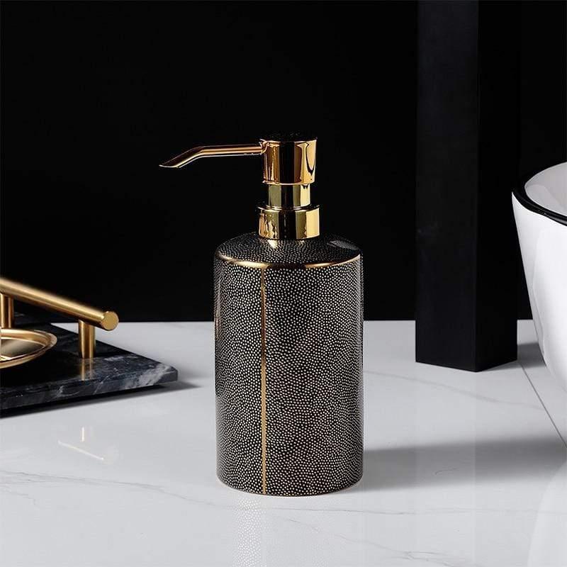 RoyaleGlow Armani Bathroom Accessories Set Elegant 4pcs
