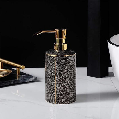 RoyaleGlow Armani Bathroom Accessories Set Elegant 4pcs