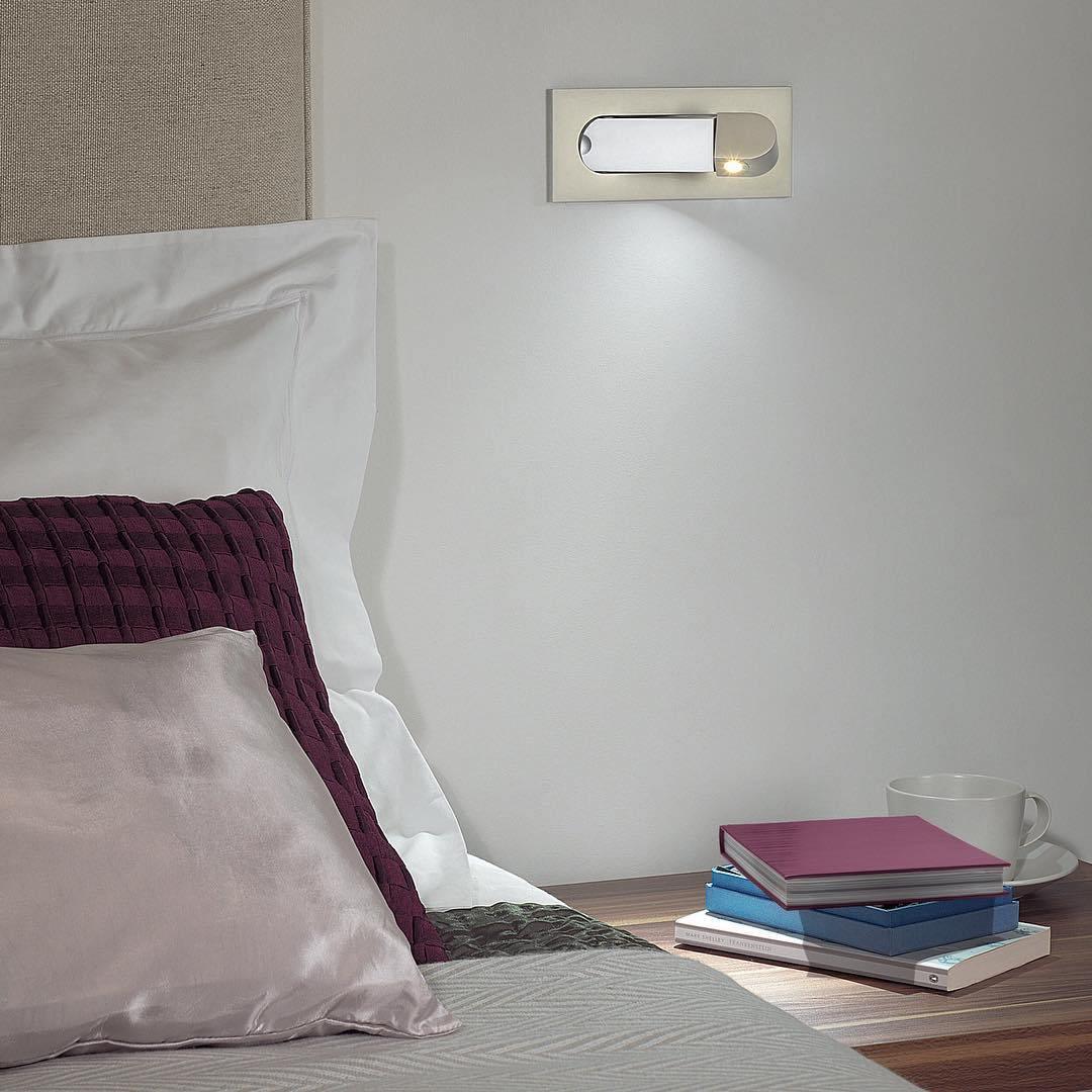 Luxora Arthur Bedside Reading Light with Adjustable Brightness