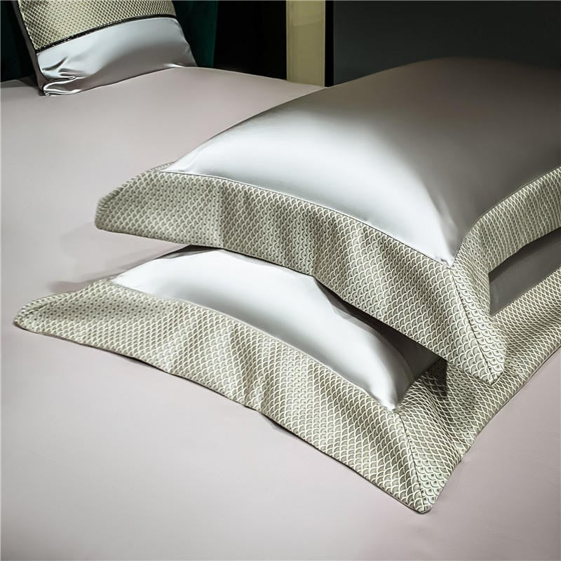 RoyaleGlow Artisan Luxury Duvet Cover Set Egyptian Cotton 1200 TC