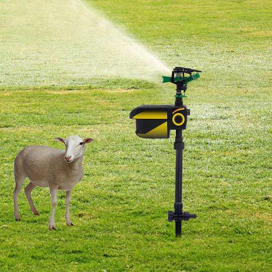 RoyaleGlow Automatic Motion-Activated Animal Repellent Garden Sprinkler - Animal Sensor Outdoor Lawn Yard Water Sprinkler