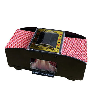 Luxora Automatic Playing Card Shuffler – Perfect for 2-6 Decks Battery-Free Precision