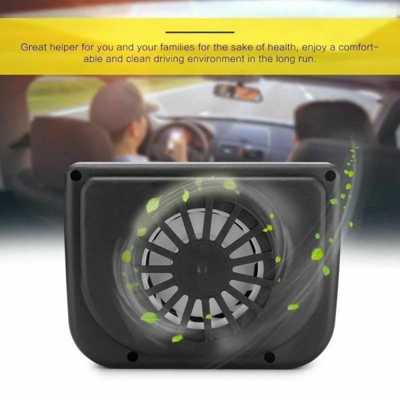 Royaleva Vehicle Solar Powered Car Vent Window Fan