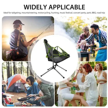 Royaleva Luxury Reclining Camping Chair for Ultimate Comfort