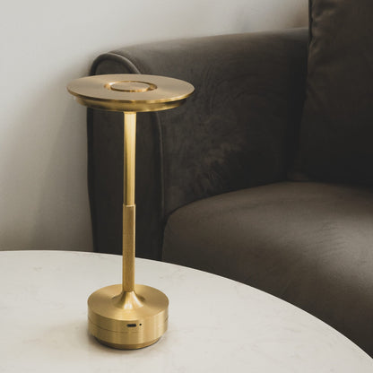 Cordless LED Table Lamp – Waterproof, Adjustable Brightness, & Modern Design