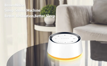Royaleva Baby Sound Machine Noise with Night Light & Timer