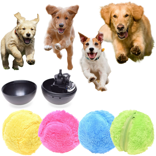Luxora Active Rolling Ball (4 Colors Included) for Dogs