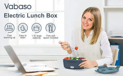 Royaleva Fast Heating Electric Lunch Box for Adults