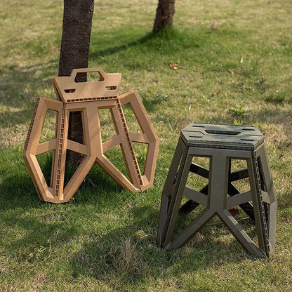 Royaleva Camping Folding Stool Portable Heavy-Duty Seat