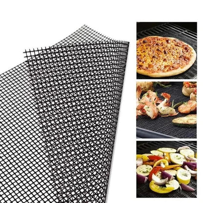 Royaleva Non-Stick Grill Mat for Easy BBQ Cooking