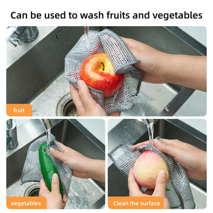 RoyaleGlow 20 Pcs Cleaning Cloths for Scratch-Free Shine