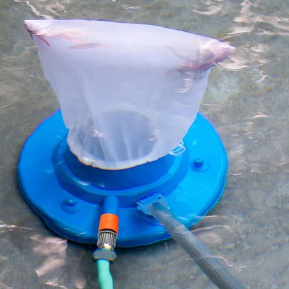 Royaleva Pool Leaf Vacuum, Large Pool Leaf Sucker for Inground and Above Ground Swimming Pools (Blue)