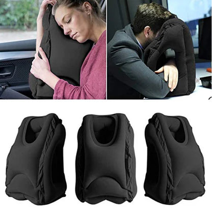 RoyaleGlow Inflatable Travel Cushion for Ultimate Comfort
