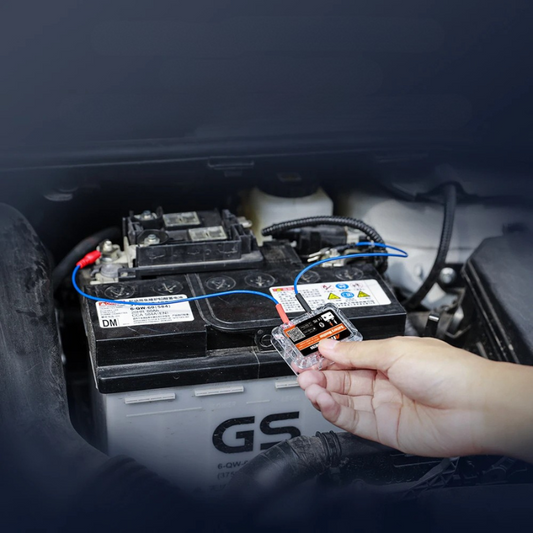 Luxora Car Battery Tester with Bluetooth Monitoring Tool