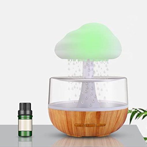 Luxora 2-in-1 Desk Light Humidifier Rain Cloud Aromatherapy Essential Oil Zen Diffuser & Raining Cloud Night Light